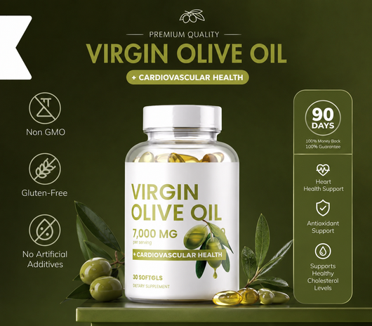 Nova Fuel Virgin Olive Oil — 7,000 MG | 30 Softgels
